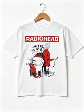 Radiohead Music 90S Shirt,90S Rock Graphic Womens Mens T-shirt Unisex